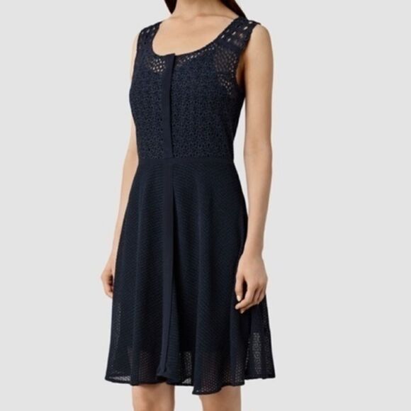 All Saints Glesni Vest Dress - Picture 1 of 7